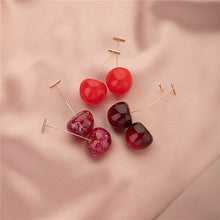 Load image into Gallery viewer, Earrings Sweet Cherry Red
