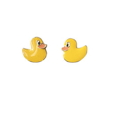 Load image into Gallery viewer, Kawaii Earrings Cute Little Duck
