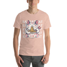 Load image into Gallery viewer, Unisex T-shirt - Cat Noodles
